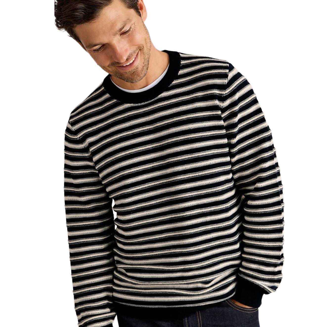 White Stuff Attadale Crew Neck Stripe Jumper